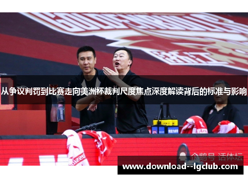 从争议判罚到比赛走向美洲杯裁判尺度焦点深度解读背后的标准与影响